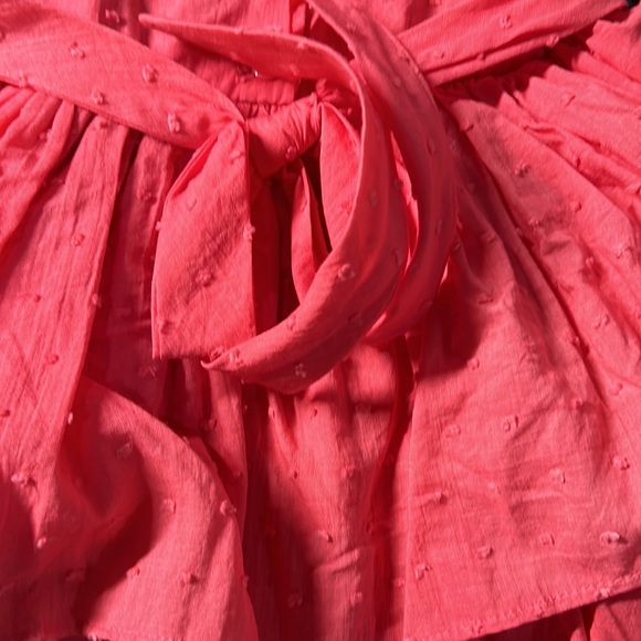 Handmade French Dot Fabric Dress - Picture 5 of 5